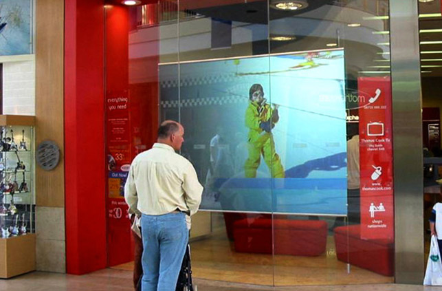 Glass Projection